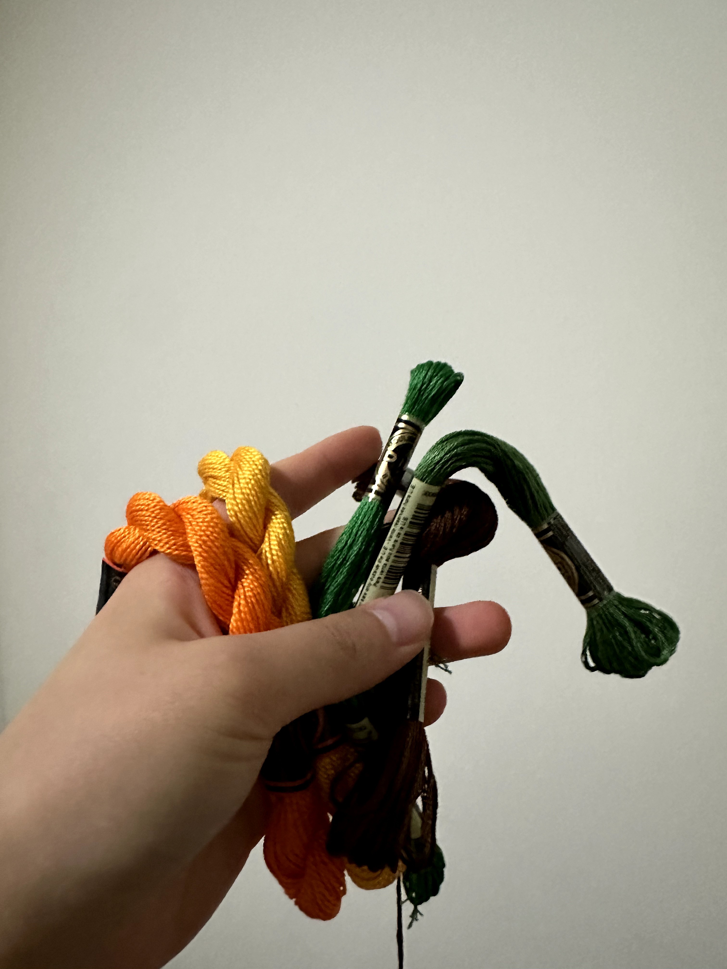 Orange Peach Tree Card - Image 8